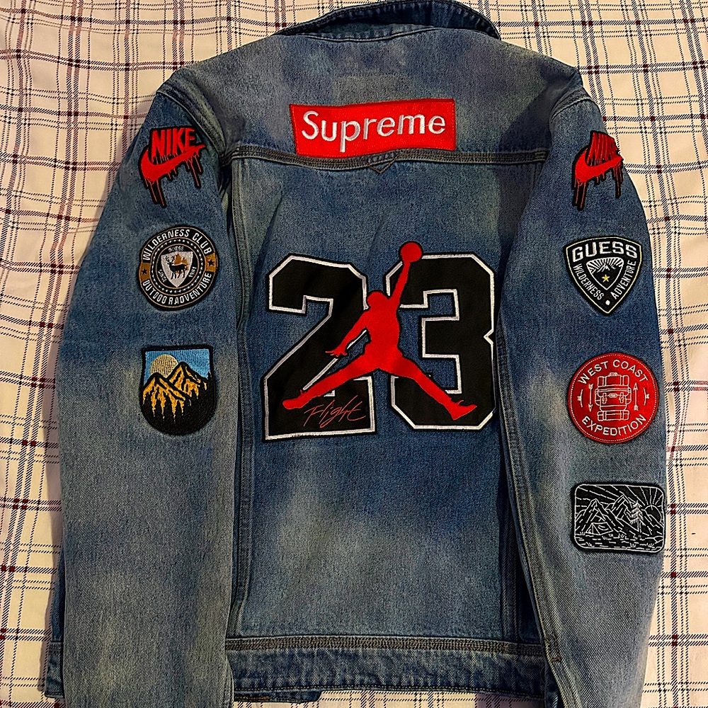 Costume Jean jacket 23 Jordan Supreme